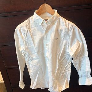 Vineyard Vines White Button-Down Shirt